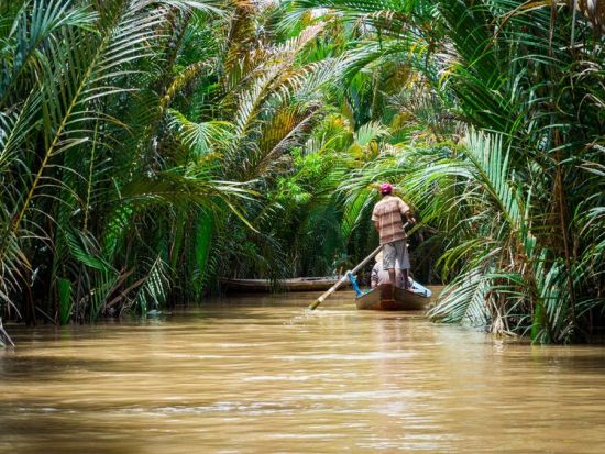 メコン川クルーズ＆クチトンネル観光ツアー　二大人気スポットを巡る欲張りツアー！　早朝空港発プラン＆貸切プランあり＜日本語ガイド／象耳魚の昼食／往復送迎＞