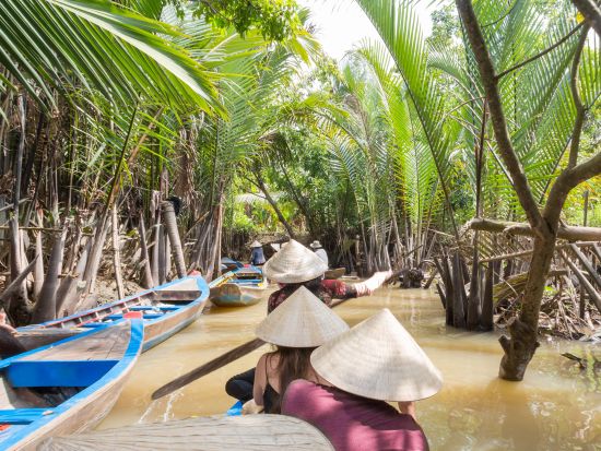 メコン川クルーズ＆クチトンネル観光ツアー　二大人気スポットを巡る欲張りツアー！　早朝空港発プラン＆貸切プランあり＜日本語ガイド／象耳魚の昼食／往復送迎＞