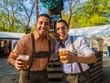 Campers in lederhosen