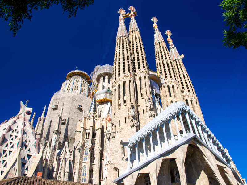 Spain Barcelona Sagrada Familia Church