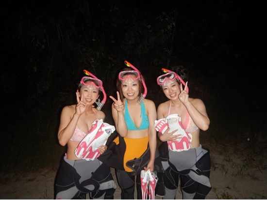 ナイトシュノーケリングツアー　星空と夜光虫に癒やされる新しい夜の楽しみかた＜2-12月／市街地送迎無料／石垣島発＞