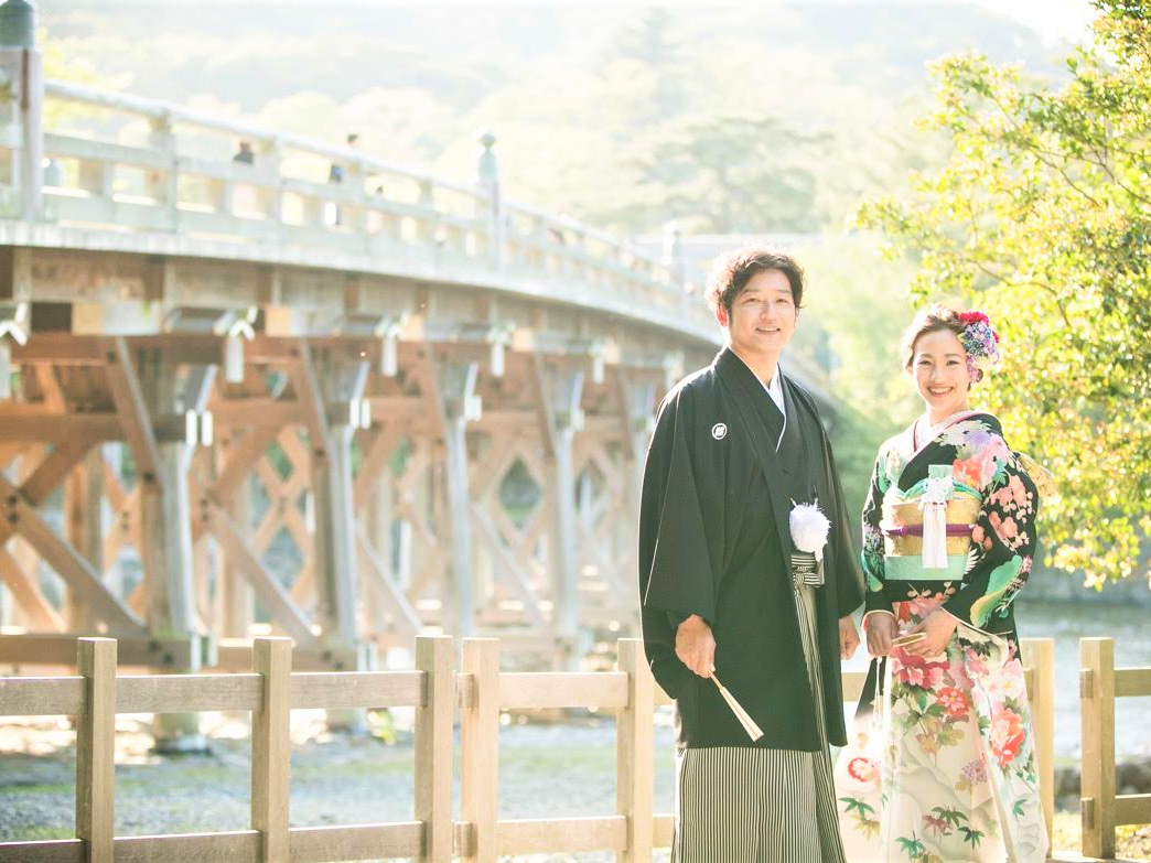 神前挙式 神宮奉告参拝プラン 伊勢神宮 猿田彦神社 二見興玉神社での結婚式
