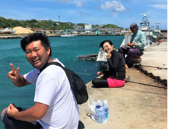 港釣りツアー 島人から教わるのんびり釣り体験 初心者・子どもにもおすすめ＜釣具一式レンタル付／伊良部島＞