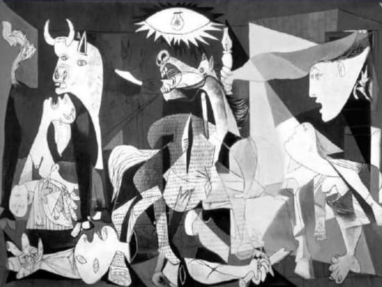 Guernica by Picasso in Reina Sofia Museum
