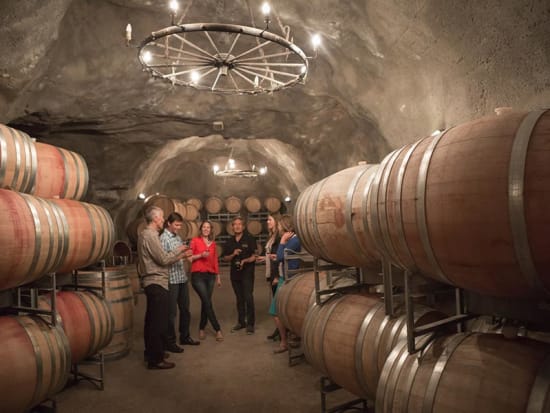 Underground Cave Wine Tasting