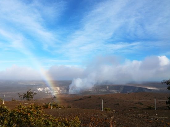 昼ハレマウマウと虹