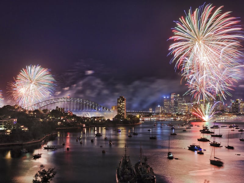 Sydney Skyline fireworks Cruise