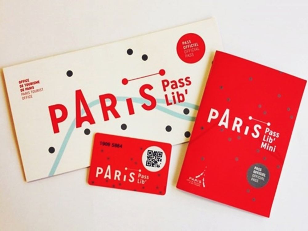 Paris Passlib Discount Card with Access to 50 Top Attractions & Public Transport tours