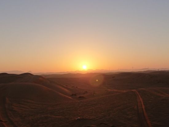 【混載】朝から楽しむデザートサファリ　砂丘ドライブ＋アクティビティ（ラクダ乗り等）＜朝発／往復送迎付／ドバイ発＞