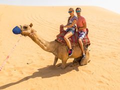 UAE_Dubai_desert safari_camel ride