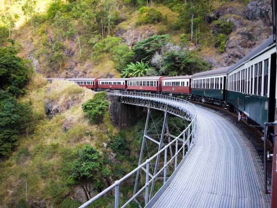 australia kuranda scenic railway train day tour