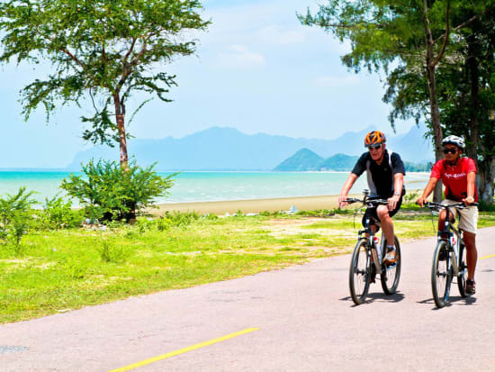 thailand hua hin cycling tour along country roads