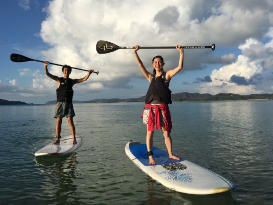 SUP体験 公認インストラクターがご案内！120分、150分、180分のコースから選択可能 ＜笠利町＞by KAZBO Surf and SUP