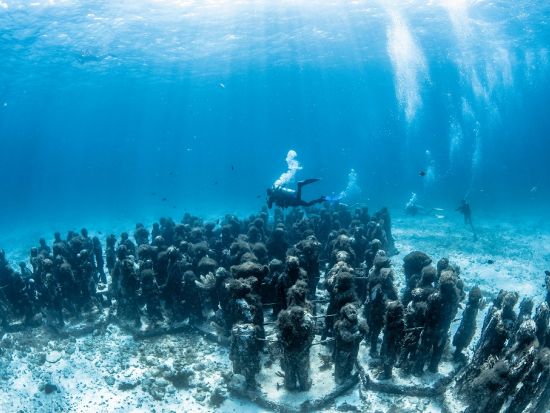 ファンダイビング MUSA水中美術館（海底美術館）＆リーフ＜貸切／日本人インストラクター／2ダイブ＞by クイーンエンジェル