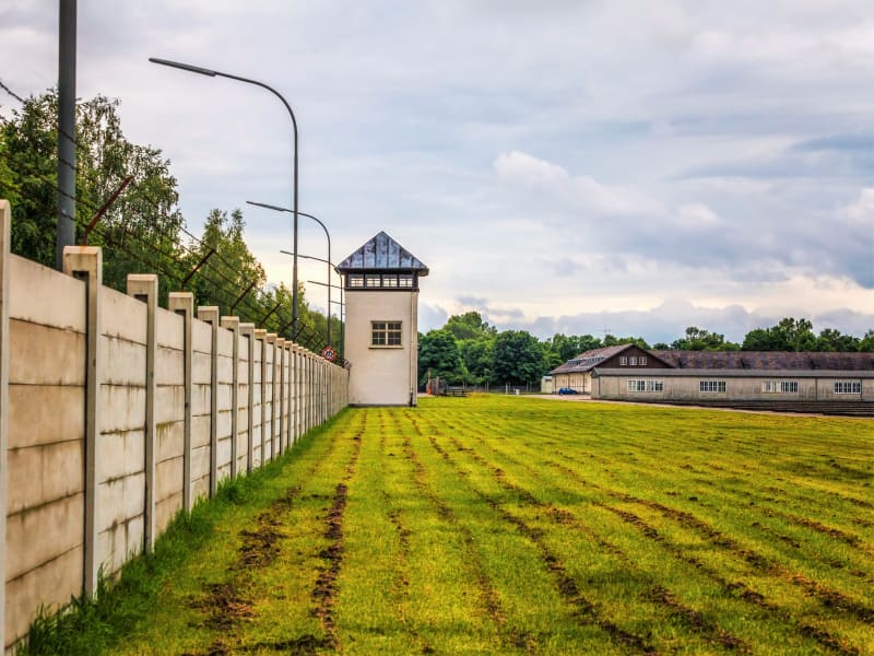 Watchtower, Dachau Concentration camp memorial