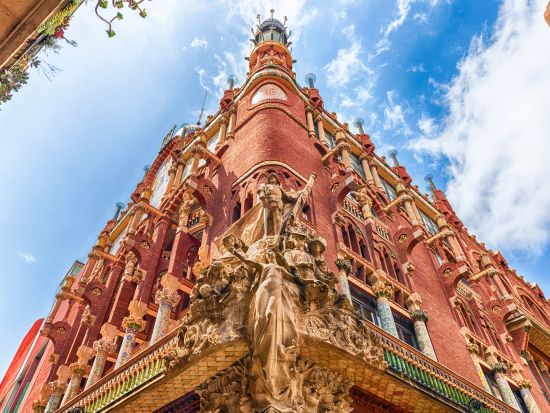 世界遺産カタルーニャ音楽堂　内部見学ガイドツアー　入場チケット事前予約＜英語＞*前日まで予約OK