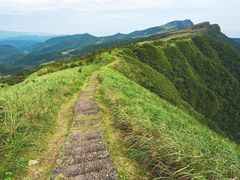 Caoling Historical Trail Hike path at mountaintop