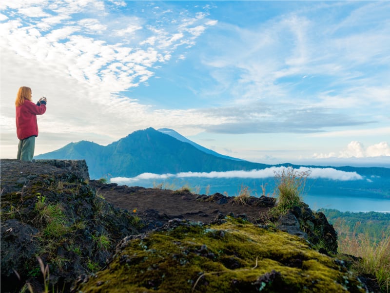 Mount Batur Kintamani Indonesia Bali