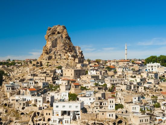 世界遺産カッパドキア 1泊2日ツアー　王道レッドツアー＋地下都市＋ローズバレー　気球付きプランあり＜混載／日本語ガイド／国内航空券込／イスタンブール発＞