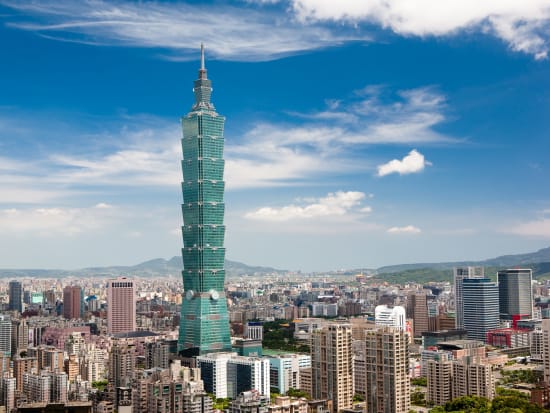 Taiwan Taipei 101 skyscraper