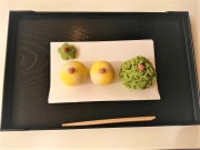 Wagashi making experience in Kyoto
