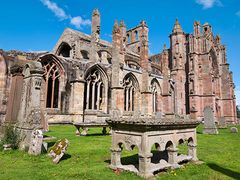 Melrose Abbey, Roslin, scotland