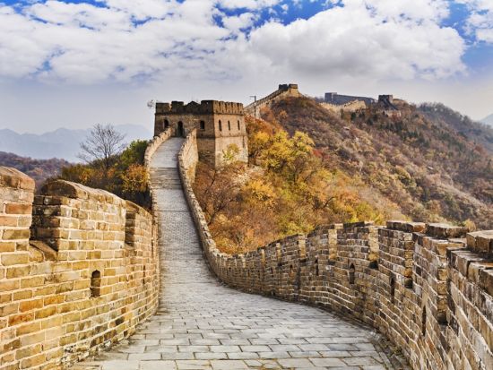 往復ホテル送迎付き！慕田峪万里の長城半日観光ツアー　午前発・午後発＜日本語ガイド／ホテル送迎／入場料込／往復ロープウェー付き＞