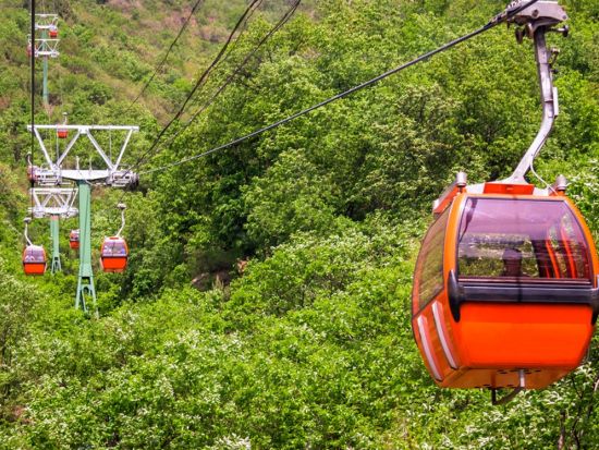往復ホテル送迎付き！慕田峪万里の長城半日観光ツアー　午前発・午後発＜日本語ガイド／ホテル送迎／入場料込／往復ロープウェー付き＞