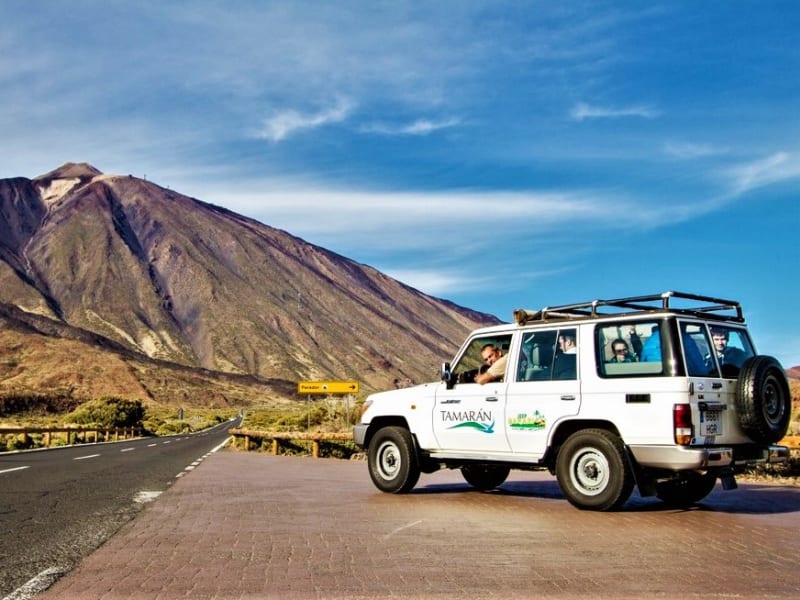 Spain, Tenerife, Jeep safari, Teide Volcano
