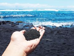 Big Island_black sand beach_shutterstock_411049996