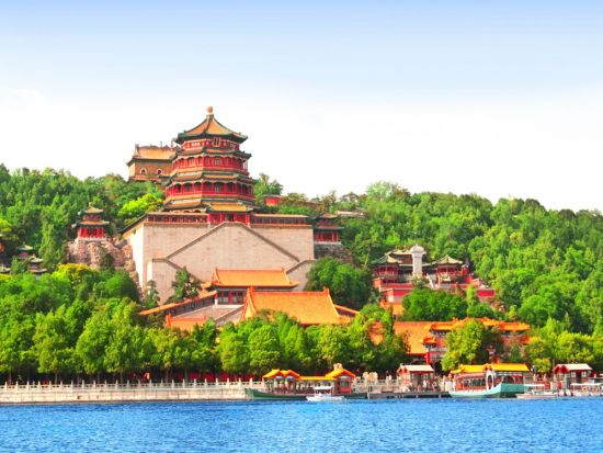 午前発・午後発が選べます！世界遺産頤和園とおしゃれスポット南鑼鼓巷☆半日ツアー＜日本語ガイド／ホテル送迎／北京発＞ *1名様より出発保証