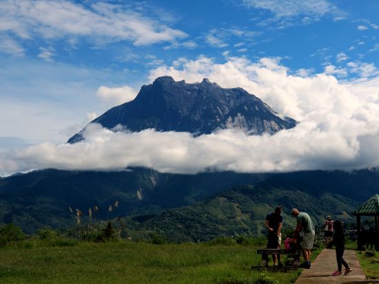 世界遺産キナバル公園観光ツアー　ポーリン温泉の足湯＆キャノピーウォーク体験 ＜昼食付き／日本語／コタキナバル発＞