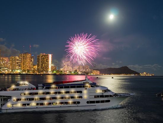 【2026年12月31日限定】スペシャル・ディナークルーズ　スターオブホノルル号　年越しカウントダウンと花火観賞で盛大にお祝い！選べるディナープラン