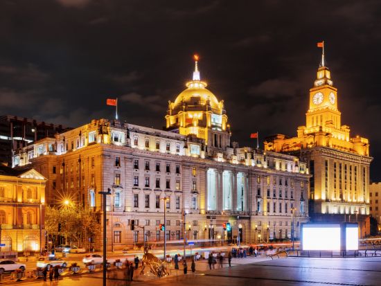 上海ナイトクルーズ＆選べるメニューの夕食＜上海料理／北京ダック＞