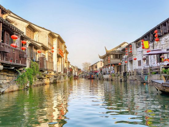 欲張り！水郷の街をたっぷり☆蘇州＆周荘の旅1日観光＜日本語ガイド／昼食付／上海発＞