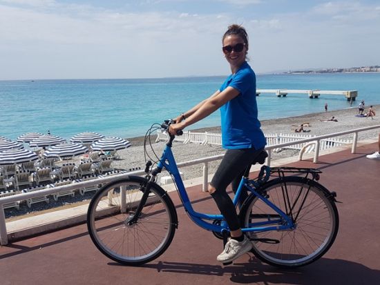 自転車レンタル 自由自在にニース観光＜2時間～9時間／ニース発＞