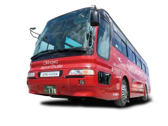 【沖縄エアポートシャトル】那覇空港＋恩納村＋沖縄美ら海水族館ほか停留所多数！1日22便運行＜Wi-Fi搭載バス＞