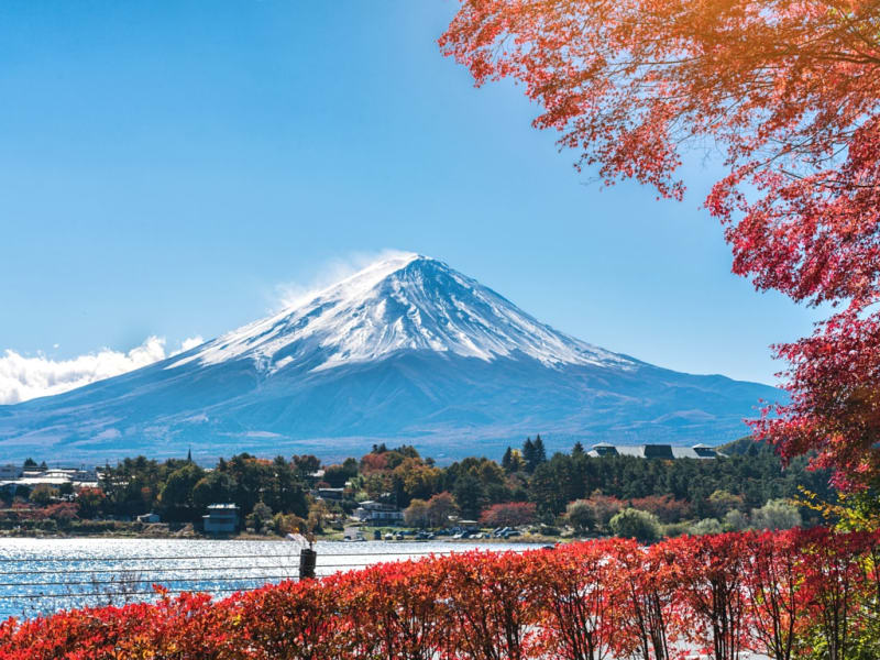 Japan_Yamanashi_Mount Fuji_Lake Kawaguchiko_autumn_shutterstock_700520167