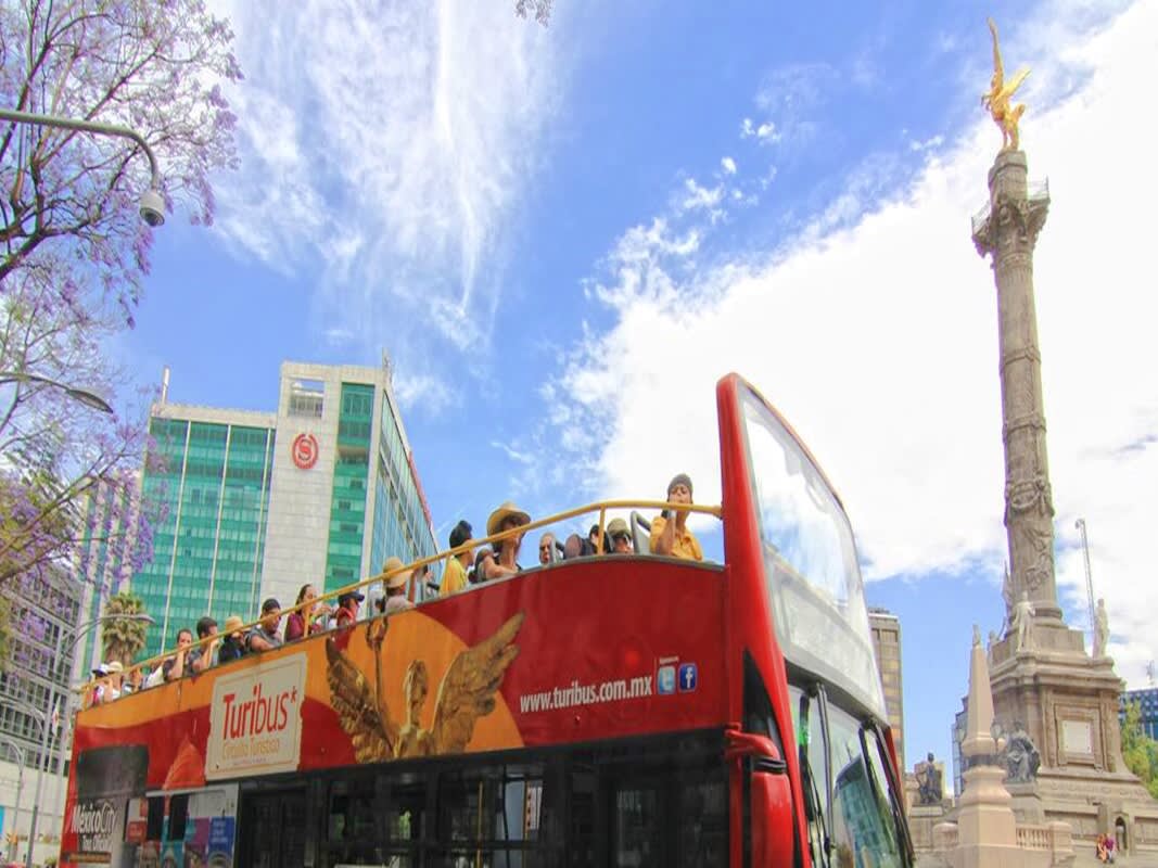 double decker bus tour mexico city