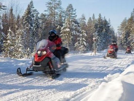 Snowmobile Finland