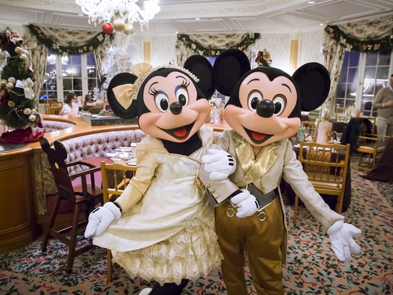 Disneyland Mickey and Minnie 