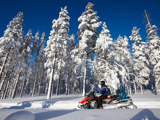 Snowmobile Ride Lapland Safari