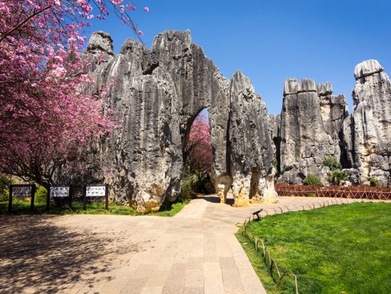 昆明の名勝地を巡る！石林風景名勝区＋九郷風景名勝区＜貸切チャーター／日本語ガイド／昼食付き／昆明発＞