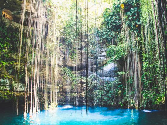 チチェンイツァ遺跡+セノーテイキル 少人数ツアー＜半日／日本語／混載／送迎あり／カンクン発着＞