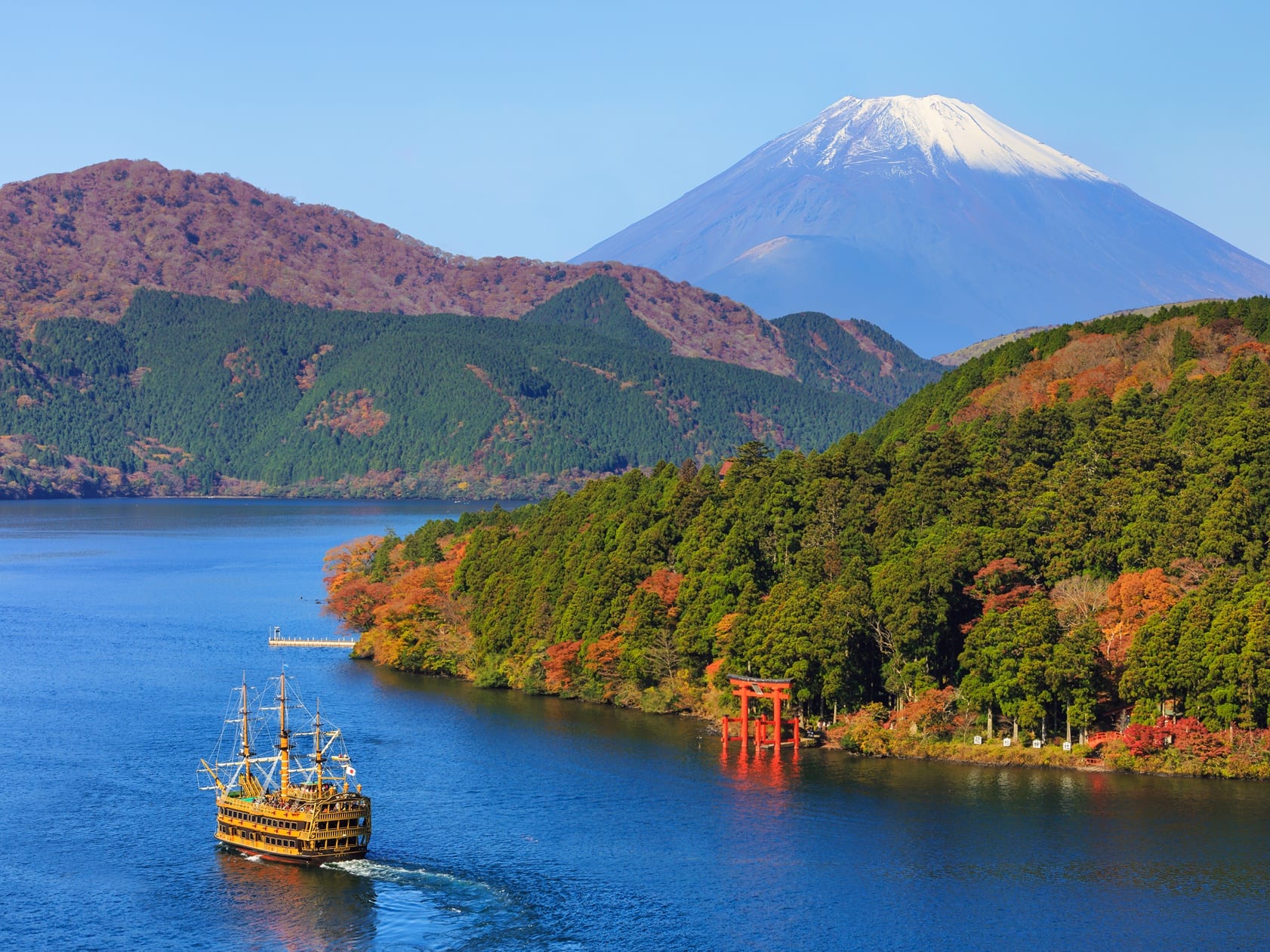 Mt. Fuji Tour with Lake Ashi Cruise and Odawara Castle Park Visit from ...