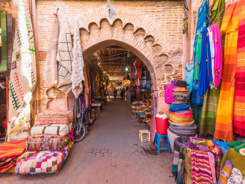 Morocco_Marrakesh_Old_Medina_Market_shutterstock_1116613160