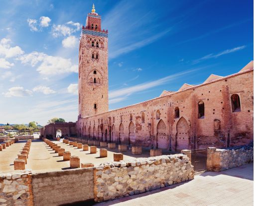 【カサブランカ発 モロッコ周遊 5泊6日】青い街シャウエン＋ヴォリビリス＋世界遺産メクネス＋フェズ＋マラケシュ＜英語／空港発着OK＞