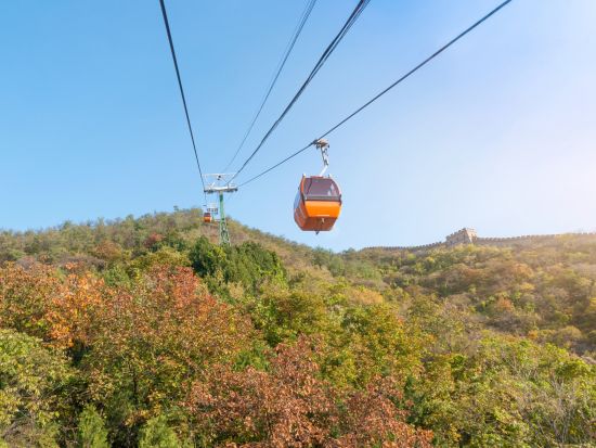 二大世界遺産を巡る1日ツアー☆万里の長城(慕田峪)と明の十三陵(定陵＋神道)＜ホテル送迎／日本語ガイド／田舎料理の昼食付＞