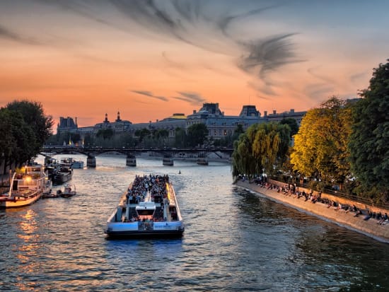 Seine River illuminated cruise