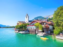 Austria, Wolfgangsee, Lake, Wolfgang, Chapel